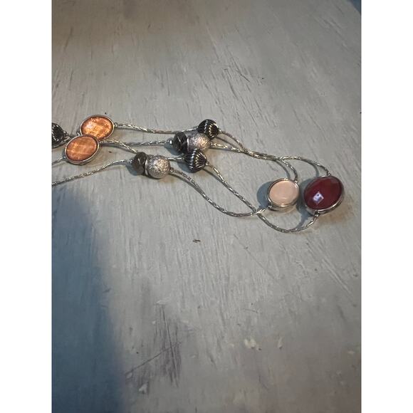 NWT BLACK FLOWER AND RHINESTONE WOMENS NECKLACE WHIMSYGOTH FLORAL FEMININE - Picture 2 of 10